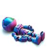 3D Printed Skeleton Astronaut,Articulated Zombie Astronauts Models,Flexible Joint Figurines, 3D Printing Stuff Cheap,Stress Relief, Fidget restlessness, ADHD Toys, Surprise Fantasy Gifts view 2