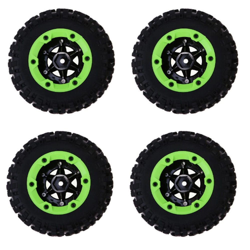 1/12 RC Car Wheels & Tires 12mm Hex for WLtoys 12428 1/12 RC, 4pcs
