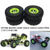 1/12 RC Car Wheels & Tires 12mm Hex for WLtoys 12428 1/12 RC, 4pcs view 2