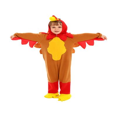 Kids Turkey Costume Thanksgiving Chicken Costumes Wing Hat Carnival Outfit