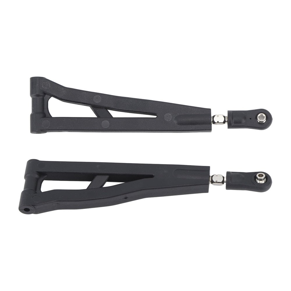 2Pcs Rc Front Upper Suspension Arm Black Front Suspension Arm Armaarms Steel, Plastic Front Rear Suspension Arm Car Automobile Rear Lower Suspension Arm Armrc Vehicle Rear Shocks