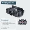 WORKERMOD Flywheel Cage Chamber Upgrade Kit Spare Parts for Nerf Stryfe/Rapidstrike CS-18/Swordfish Blaster Toy (Gray 425 High Crush) view 2