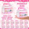 37 Pcs Adopt a Cat Party Favors Include 12 Foldable Kitten Boxes 12 Mini Stuffed Cat 12 Card 1 Stand for Adopt a Kitty Party Favors Kitten Supplies Gifts view 3