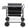 1:12 Mini BBQ Grill, Miniature Scene Exquisite Beautiful Vivid Kitchen Furniture Model Dollhouse Accessory view 2