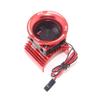 StiNGZjdM Compatible with WLtoys A959-B A979-B 144001 124019 1/12 RC Car Aluminum Motor Heatsink Cover +Cooling Fan for 3650 540 Brushless Motor(Blue) view 2