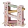Little Dutch 7355 FSC Wooden Marble Track Car Racing Track Fairy Garden Pink view 1