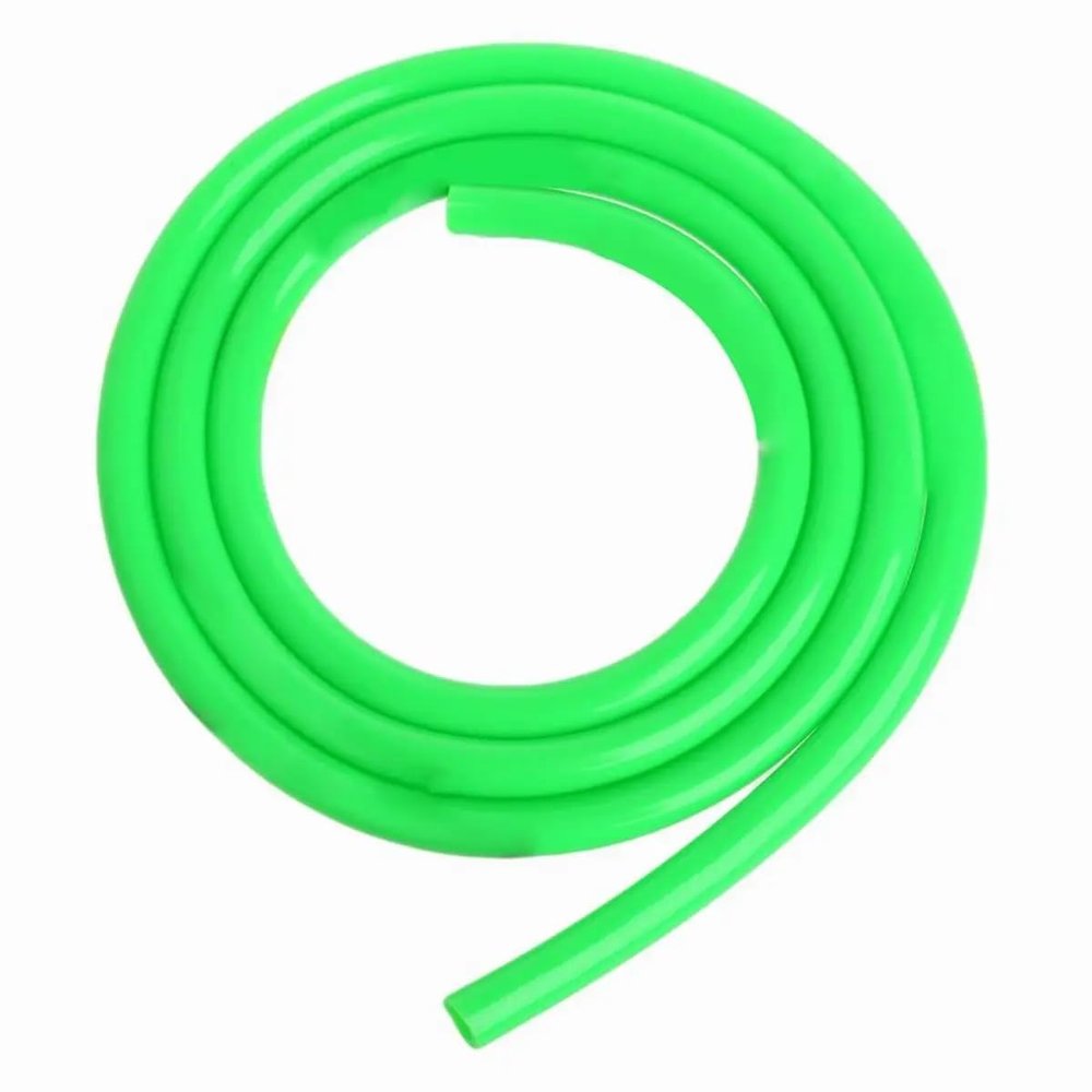 StiNGZjdM 3x5mm/4x7mm Silicone Tube Transparent Water-Cooled Pipe Water Cooling Tube Spare Parts for RC Boat/Car Model Accessories(4x7x1M Green)