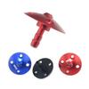 StiNGZjdM Compatible with KUZA Compatible with TOC CNC Aluminum Rounded Fuel Vent Line Plug for RC Airplane Boats Upgrade Accessories Parts(Red) view 1