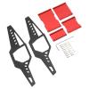 1/24 Car Chassis Frame, Aluminum Alloy, Good Performance, Alloy Frame, CNC Machined for Replacement (Red) view 1