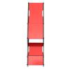 1/24 Car Chassis Frame, Aluminum Alloy, Good Performance, Alloy Frame, CNC Machined for Replacement (Red) view 3