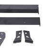 Rear Wing Black Adjustable Angle Wear Resistant RC Car Rear Wing Aerodynamic Spoiler Double Layer for 1/10 On Road Racing Drift Car view 4