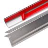 Wall Corner Guard Metal, 2 4 6 Pcs Wall Edge Protectors Guards/ Self-adhesive Baby Proofing Wallpaper Angle Bumper for Protect Walls Sharp Furniture, 20 24 26 36 48 60 72 80 Inch(2 pack silver,40in/10 view 1