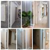 Wall Corner Guard Metal, 2 4 6 Pcs Wall Edge Protectors Guards/ Self-adhesive Baby Proofing Wallpaper Angle Bumper for Protect Walls Sharp Furniture, 20 24 26 36 48 60 72 80 Inch(2 pack silver,40in/10 view 2