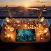 3 Card Spread Tarot Mat for Beginners and Experts, 8 Printed Layouts for Reading, Divination Cloth, Large Size Protective Desk or Table Pad for Readings (Gray-Cat-Apothecary-2) view 4