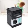 Piggy Bank for Kids, Safes for Kids Kids Cartoon Mini Cash Save Bank Toy Electronic Money Saving Box with Password L (Black) view 3