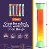 Special Supplies Liquid Motion Bubbler Toy Cool Tubes Colorful Hourglass Timer with Droplet Movement, Bedroom, Sensory Play for Home or School (Style 4) view 2