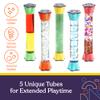 Special Supplies Liquid Motion Bubbler Toy Cool Tubes Colorful Hourglass Timer with Droplet Movement, Bedroom, Sensory Play for Home or School (Style 4) view 3