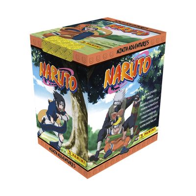 Panini Naruto-The Adventures of a Ninja Box with 36 Pockets, 005103BOX36F