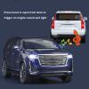 1/24 Scale Metal Alloy Diecast Vehicle Model Car Toy Collectible Model Toy for Escalade with Sound Light and Pull Back Power Toys Car, Gifts for Kids Boy,Home Decorate,White view 4