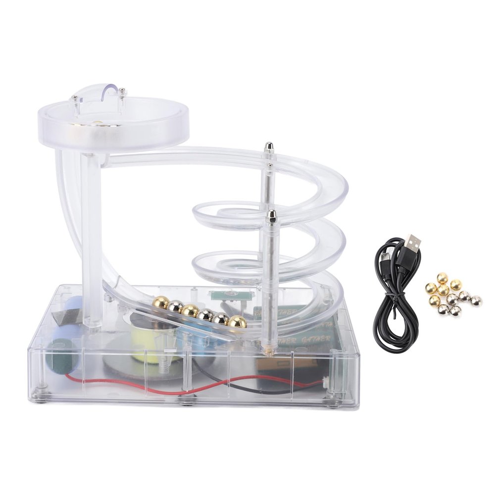 Haofy Kinetic Art Perpetual Motion Machine, Physics Science Toy, Adult Stress Relief, Desktop