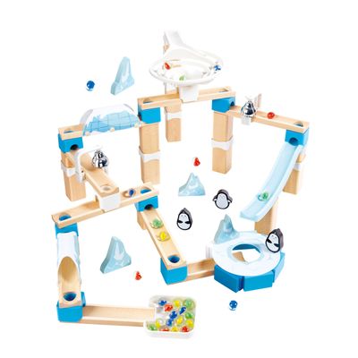 Hape Penguin Playland Marble Run Toy