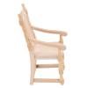 1:12 Wooden Dollhouse Chair Vivid Lightweight Portable Simulation Miniature Chair for Doll Lovers view 4