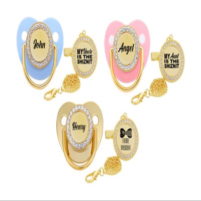 Personalized Pacifier - Name Pacifier - Personalized Binky - Baby Gift - Baby Girl Pacifier - Pacifier with Name - Custom Binky - Baby Boy Pacifier