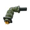 QXCIVR MS3108A 22-22S MS3102A 22-22P Aviation Head Servo Motor Connector MS5015 4-core 4 Pin U+S Military Standard MS25042-22D MS25043-2(22-22P Sock Pin) view 1