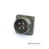 QXCIVR MS3108A 22-22S MS3102A 22-22P Aviation Head Servo Motor Connector MS5015 4-core 4 Pin U+S Military Standard MS25042-22D MS25043-2(22-22P Sock Pin) view 2