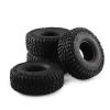 4PCS Soft Rubber Tires for RC 1:10 On Road Car 1.9" Crawler Tires with Foam for Axial SCX10 90047 SCX10 III AXI03007 Redcat Gen8 TRX-4 Tyre view 2