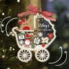 Personalized Baby's First Christmas Ornament 2024, Custom New Baby Gift, 4D Shake Babies Ornament, Baby Name Xmas Keepsake, Gift for Baby Girl, Baby Boy, Newborn Christmas view 1