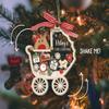 Personalized Baby's First Christmas Ornament 2024, Custom New Baby Gift, 4D Shake Babies Ornament, Baby Name Xmas Keepsake, Gift for Baby Girl, Baby Boy, Newborn Christmas view 4