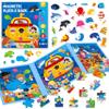 Magnetic Puzzles for Kids 3-5 Years, 3 leveled Travel Puzzles-20/25/30 Pieces Sudoku Puzzle Games Magnetic Jigsaw Puzzles, Trip Toys, Car Activities for Preschool Boys & Girls (Ocean World Theme) view 1