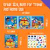 Magnetic Puzzles for Kids 3-5 Years, 3 leveled Travel Puzzles-20/25/30 Pieces Sudoku Puzzle Games Magnetic Jigsaw Puzzles, Trip Toys, Car Activities for Preschool Boys & Girls (Ocean World Theme) view 2