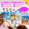 Magnetic Puzzles for Kids 3-5 Years, 3 leveled Travel Puzzles-20/25/30 Pieces Sudoku Puzzle Games Magnetic Jigsaw Puzzles, Trip Toys, Car Activities for Preschool Boys & Girls (Ocean World Theme) view 4