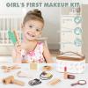 Vanplay Wooden Makeup Kit - Toys for 2 3 Year Old Girls Easter Birthday Gifts, Pretend Play Set for Toddler Girls 2-4, Beauty & Hair Salon Toys for Kids 3-5 view 3