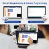 ACEBOTT 3-in-1 ESP32 STEM Smart Home and School Education Kit Compatible with Arduino, STEM Robotics Science Kits for Students Age 12+, Engineering Projects STEAM Activities Gifts 12-16 Year Old view 3