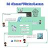 ACEBOTT 3-in-1 ESP32 STEM Smart Home and School Education Kit Compatible with Arduino, STEM Robotics Science Kits for Students Age 12+, Engineering Projects STEAM Activities Gifts 12-16 Year Old view 4