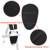 2 Pack Car Seat Crotch Cushion Universal Cushion Crotch Pads,Stroller Crotch Pads for Car Seat Pushchair for Comfort Cushion Car Seats Covers(Black) view 3