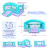 Easyair Large Bounce House for Big Kids, 14.8 x 14.5 FT Inflatable Bouncer Jumper Slide with 650W Blower, Basketball Hoop, Throw Ball Game, Ball Pits view 2