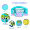 Easyair Large Bounce House for Big Kids, 14.8 x 14.5 FT Inflatable Bouncer Jumper Slide with 650W Blower, Basketball Hoop, Throw Ball Game, Ball Pits view 3