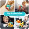 iPlay, iLearn 6 in 1 Baby Busy Board Cube, Montessori Sensory Toy Toddler 1-3, Infant Carseat Plane Travel, Kid Animal Cube Learning Activity, Easter Birthday Gift 6 9 12 18 Month 1 2 Year Girl Boy view 4