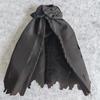 1/12 Scale Doll Clothes Action Figure Cloak for 6 inches 1:12 Action Figure Clothes (Black Hoodless) view 3