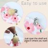 20 Pieces Wood Pacifier Clips Teething Grasping Toy Suspender Clips Natural Beech Wood Pacifier Clip Holder Charm DIY Pacifier Clips Chain Accessories view 4