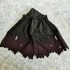 1/12 Scale Doll Clothes Action Figure Cloak for 6 inches 1:12 Action Figure Clothes (Black Hooded) view 2