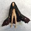 1/12 Scale Doll Clothes Action Figure Cloak for 6 inches 1:12 Action Figure Clothes (Black Hooded) view 3