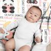 Aniruddha Custom Panda Baby Name Blanket,Personalized Panda Baby Blanket,Customized Name Blanket for Toddlers Kids Nursery,90"x120"-Family Size view 3