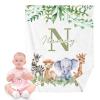 Artiglow Personalized Baby Blanket, Custom Soft Minky Nursery Blankets with Name, Cute Animal Blanket for Baby Shower, First Birthday, Gender Reveal, First Christmas, Style - 6 view 1