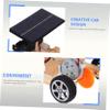 Toyvian Solar Powered Car Stem Building Kit for Kids DIY Solar Electric Car Science Experiment Toy with Motor Educational Engineering Project for Children view 3