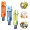 2024 New 3 in 1 Multifunctional Cleaning Cup Lid Brush, Cup Lid Gap Cleaning Brush Set, Portable Crevice Cleaning Brush Set, for Baby Bottle Gap Tight Spaces (B-Red) view 4